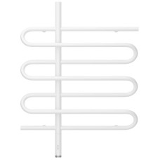 Полотенцесушитель электрический 800х600 белый матовый МЭМ левый Сунержа Эпатаж 3.0 30-5850-8060