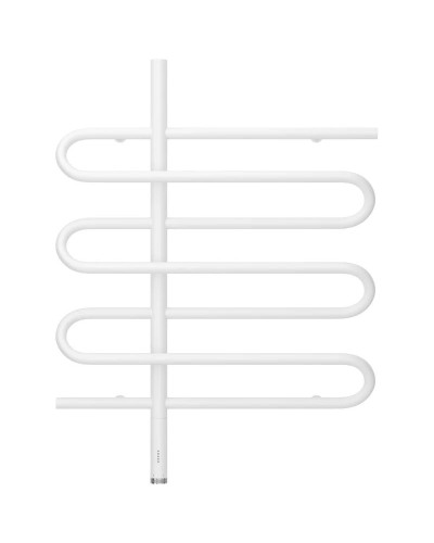 Полотенцесушитель электрический 800х600 белый матовый МЭМ левый Сунержа Эпатаж 3.0 30-5850-8060