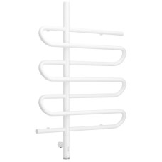Полотенцесушитель электрический 800х600 белый матовый МЭМ левый Сунержа Эпатаж 3.0 30-5850-8060