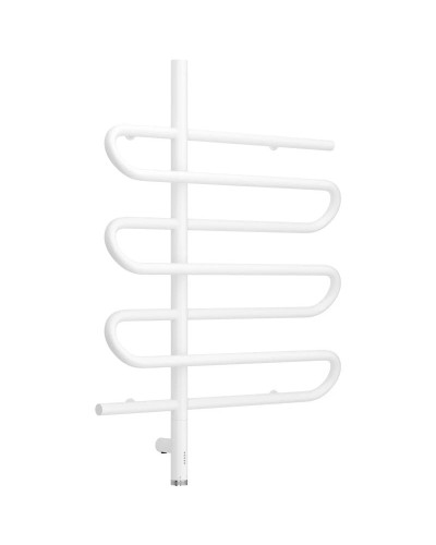 Полотенцесушитель электрический 800х600 белый матовый МЭМ левый Сунержа Эпатаж 3.0 30-5850-8060