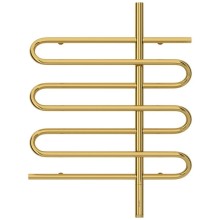 Полотенцесушитель электрический 800х600 золотой МЭМ правый Сунержа Эпатаж 3.0 03-5851-8060