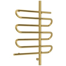 Полотенцесушитель электрический 800х600 золотой МЭМ правый Сунержа Эпатаж 3.0 03-5851-8060