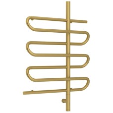 Полотенцесушитель электрический 800х600 золотой матовый МЭМ правый Сунержа Эпатаж 3.0 032-5851-8060