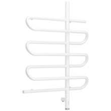 Полотенцесушитель электрический 800х600 белый глянец МЭМ правый Сунержа Эпатаж 3.0 12-5851-8060