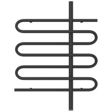 Полотенцесушитель электрический 800х600 темный титан муар МЭМ правый Сунержа Эпатаж 3.0 15-5851-8060