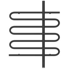 Полотенцесушитель электрический 800х600 темный титан муар МЭМ правый Сунержа Эпатаж 3.0 15-5851-8060