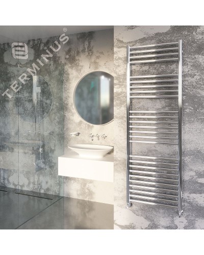 Водяной полотенцесушитель Terminus Альба П17 500x1045 4620768886553 Хром