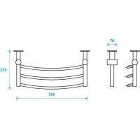 Полка Energy Modus2 500 EETRMODUS20500R905M