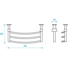Полка Energy Modus2 500 EETRMODUS20500R903M