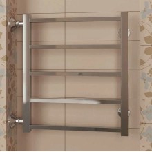 Водяной полотенцесушитель Terminus Вега П5 500x606 4620768886638 Хром с боковым подключением 500