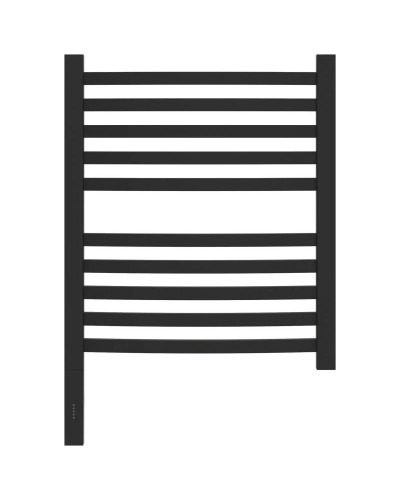 Полотенцесушитель электрический 500х400 темный титан муар МЭМ левый Сунержа Аркус 3.0 15-5704-5040