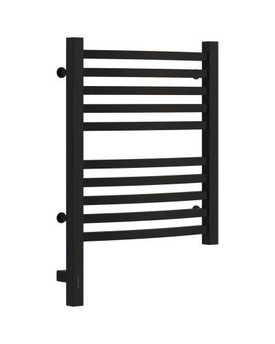 Полотенцесушитель электрический 500х400 черный матовый МЭМ левый Сунержа Аркус 3.0 31-5704-5040
