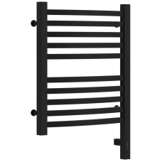 Полотенцесушитель электрический 500х400 черный матовый МЭМ правый Сунержа Аркус 3.0 31-5705-5040