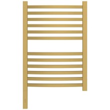 Полотенцесушитель электрический 600х400 золотой матовый МЭМ левый Сунержа Аркус 3.0 032-5704-6040