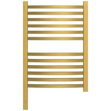 Полотенцесушитель электрический 600х400 состаренная латунь МЭМ левый Сунержа Аркус 3.0 051-5704-6040