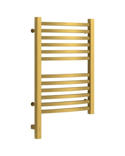 Полотенцесушитель электрический 600х400 состаренная латунь МЭМ левый Сунержа Аркус 3.0 051-5704-6040