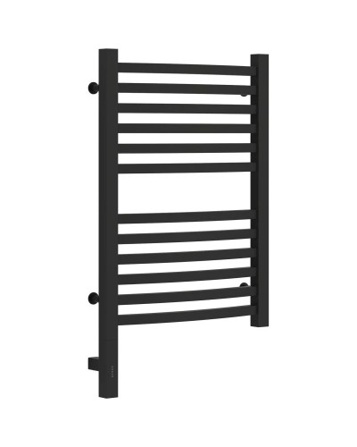 Полотенцесушитель электрический 600х400 темный титан муар МЭМ левый Сунержа Аркус 3.0 15-5704-6040