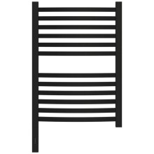 Полотенцесушитель электрический 600х400 черный матовый МЭМ левый Сунержа Аркус 3.0 31-5704-6040