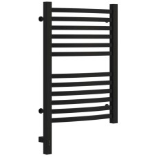 Полотенцесушитель электрический 600х400 черный матовый МЭМ левый Сунержа Аркус 3.0 31-5704-6040