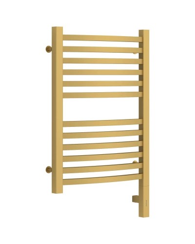 Полотенцесушитель электрический 600х400 золотой матовый МЭМ правый Сунержа Аркус 3.0 032-5705-6040