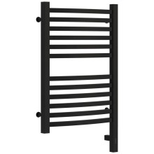 Полотенцесушитель электрический 600х400 черный матовый МЭМ правый Сунержа Аркус 3.0 31-5705-6040