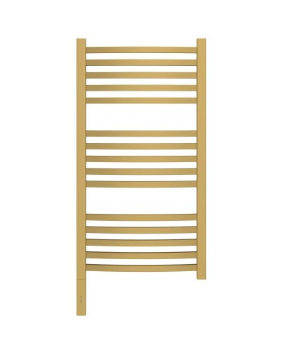 Полотенцесушитель электрический 800х400 золотой матовый МЭМ левый Сунержа Аркус 3.0 032-5704-8040