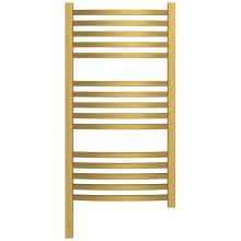 Полотенцесушитель электрический 800х400 состаренная латунь МЭМ левый Сунержа Аркус 3.0 051-5704-8040