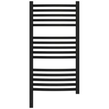 Полотенцесушитель электрический 800х400 черный матовый МЭМ левый Сунержа Аркус 3.0 31-5704-8040