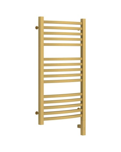 Полотенцесушитель электрический 800х400 золотой матовый МЭМ правый Сунержа Аркус 3.0 032-5705-8040