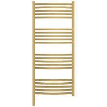 Полотенцесушитель электрический 1200х500 золотой матовый МЭМ левый Сунержа Аркус 3.0 032-5704-1250