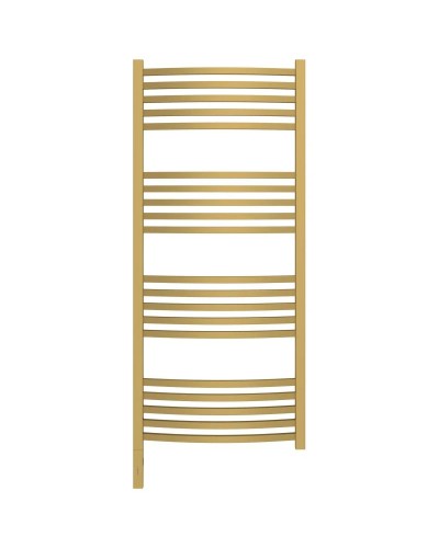 Полотенцесушитель электрический 1200х500 золотой матовый МЭМ левый Сунержа Аркус 3.0 032-5704-1250