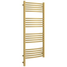 Полотенцесушитель электрический 1200х500 золотой матовый МЭМ левый Сунержа Аркус 3.0 032-5704-1250