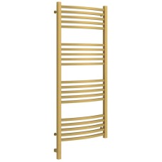 Полотенцесушитель электрический 1200х500 золотой матовый МЭМ левый Сунержа Аркус 3.0 032-5704-1250