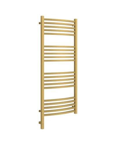 Полотенцесушитель электрический 1200х500 золотой матовый МЭМ левый Сунержа Аркус 3.0 032-5704-1250