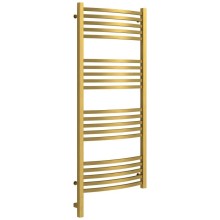 Полотенцесушитель электрический 1200х500 состаренная латунь МЭМ левый Сунержа Аркус 3.0 051-5704-1250