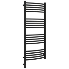 Полотенцесушитель электрический 1200х500 черный матовый МЭМ левый Сунержа Аркус 3.0 31-5704-1250