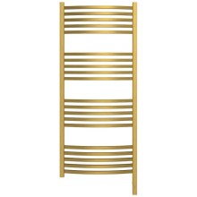 Полотенцесушитель электрический 1200х500 состаренная латунь МЭМ правый Сунержа Аркус 3.0 051-5705-1250