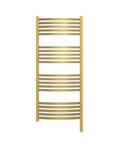 Полотенцесушитель электрический 1200х500 состаренная латунь МЭМ правый Сунержа Аркус 3.0 051-5705-1250