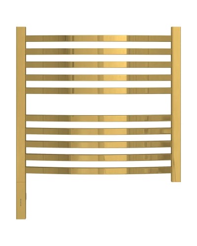 Полотенцесушитель электрический 500х500 золотой МЭМ левый Сунержа Аркус 3.0 03-5704-5050