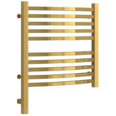 Полотенцесушитель электрический 500х500 золотой МЭМ левый Сунержа Аркус 3.0 03-5704-5050