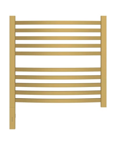 Полотенцесушитель электрический 500х500 золотой матовый МЭМ левый Сунержа Аркус 3.0 032-5704-5050