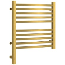 Полотенцесушитель электрический 500х500 состаренная латунь МЭМ левый Сунержа Аркус 3.0 051-5704-5050