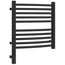 Полотенцесушитель электрический 500х500 темный титан муар МЭМ левый Сунержа Аркус 3.0 15-5704-5050