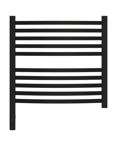 Полотенцесушитель электрический 500х500 черный матовый МЭМ левый Сунержа Аркус 3.0 31-5704-5050