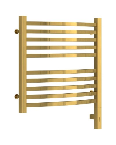 Полотенцесушитель электрический 500х500 золотой МЭМ правый Сунержа Аркус 3.0 03-5705-5050