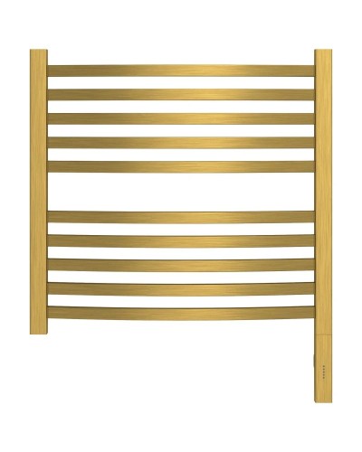 Полотенцесушитель электрический 500х500 состаренная латунь МЭМ правый Сунержа Аркус 3.0 051-5705-5050