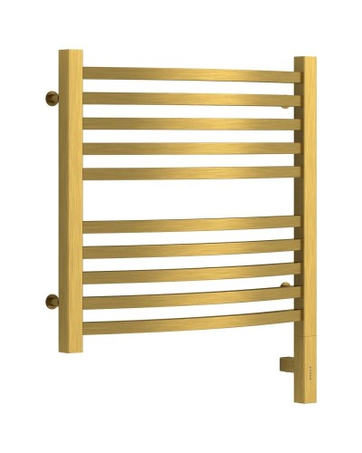Полотенцесушитель электрический 500х500 состаренная латунь МЭМ правый Сунержа Аркус 3.0 051-5705-5050