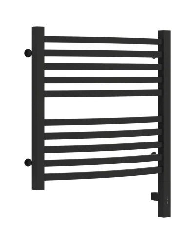 Полотенцесушитель электрический 500х500 темный титан муар МЭМ правый Сунержа Аркус 3.0 15-5705-5050