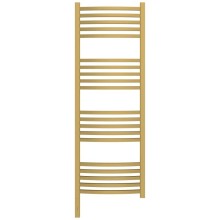 Полотенцесушитель электрический 1200х400 золотой матовый МЭМ левый Сунержа Аркус 3.0 032-5704-1240