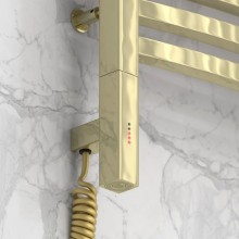 Полотенцесушитель электрический 600х500 шампань МЭМ левый Сунержа Аркус 3.0 020-5704-6050